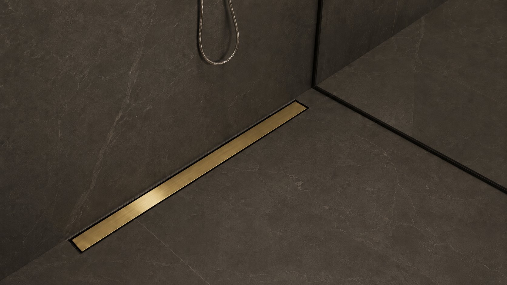 Wall and Floor NEXT Gold dans l'architecture de la salle de bain